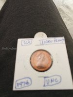 1976 UK 1 New Penny Coin - UNC Condition
