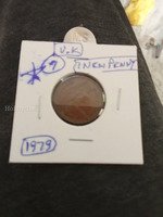 1979 UK 1 New Penny Coin