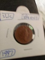 1997 UK One Penny Coin
