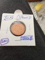 2011 UK 1 Penny Coin