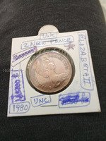 1980 UK 2 New Pence Coin - Elizabeth II