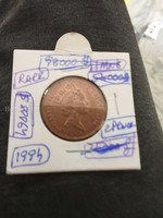 Rare 1994 British Two Pence Coin
