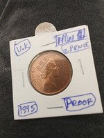 1995 UK Proof Two Pence Coin