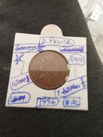 1996 UK 2 Pence Coin