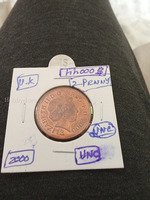 2000 UK Two Pence Coin UNC