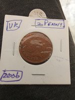 2006 UK 2 Penny Coin