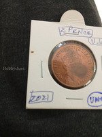 2021 UK Two Pence Coin