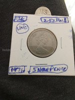 1971 UK 5 New Pence Coin UNC