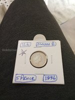 1996 UK 5 Pence Coin
