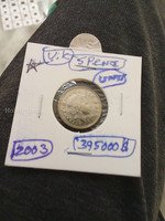 2003 UK 5 Pence Coin
