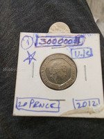 2012 UK 20 Pence Coin