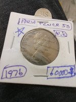 1976 UK 50 Pence Coin