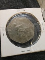1979 British 50 Pence Silver Coin - Image 2