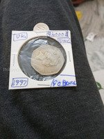 1997 UK 50 Pence Coin UNC