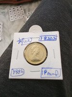 1984 UK 1 Pound Coin