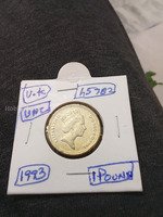 1993 UK One Pound Coin - UNC Condition