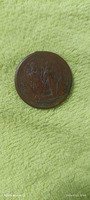 Rare 1617 East India Company Half Anna Coin