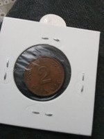 1965 D 2 Pfennig Coin - Image 2