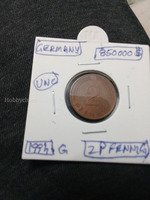 1994 G Germany 2 Pfenning UNC.