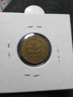 1950 D Germany 5 Pfennig Coin UNC - Image 2