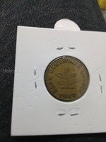 1949 F 10 Pfennig Coin from Germany - Image 2