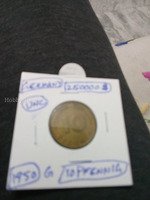 1950 10 Pfennig Coin from Germany