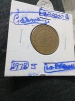 1978 Germany 10 Pfennig Coin