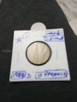 1988 D Germany 10 pfennig UNC.