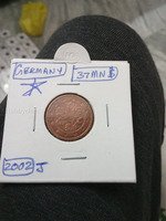 2002 Germany 2 Euro Cent Coin - Mint Mark J