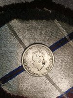 1947 British India One Rupee Coin Featuring King George VI