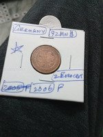 2006 Germany 2 Euro Cent Coin (Mint F)