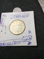 2003 Germany 20 Euro Cent Coin