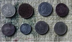 Collection of Vintage Indian Coins