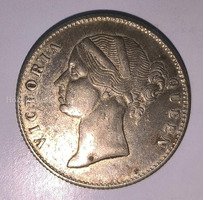 1818 East India Company One Rupee Coin - Queen Victoria - Image 2