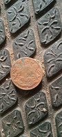1900 Austria 1 Heller Copper Coin - Image 2