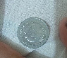 1 Rupee Coin from India - Image 2