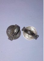 Vintage Coin Cufflinks Featuring British Coins