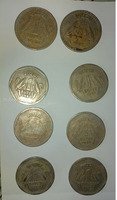 Collection of Vintage Indian 1 Rupee Coins from 1975 to 1991 - Image 2