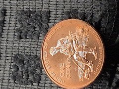 2009 US Lincoln Bicentennial One Cent Coin - Birth and Early Childhood Design - Image 2