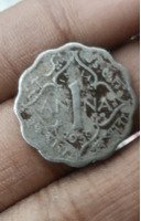 1939 British 1 Anna Coin from India