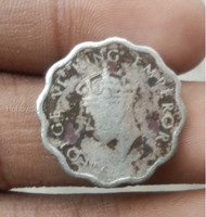1939 British 1 Anna Coin from India - Image 2