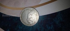 1946 Half Rupee Coin from India - Image 2