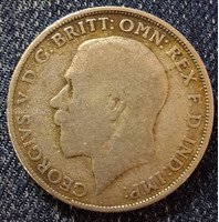 1921 British One Florin Coin - King George V