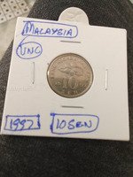 1997 Malaysia 10 sen unc.