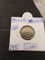 1999 Malaysia 10 sen unc.