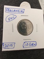 2015 Malaysia 10 Sen Coin