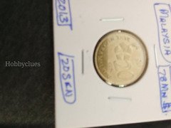 Malaysia 20 Sen Coin 2013