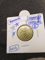 2014 Malaysia 20 Sen Coin