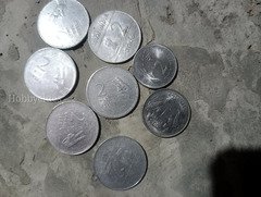 Set of Indian 2 Rupees Coins from 2006 and 2009