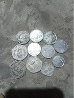 Collection of Vintage Indian Coins from 1980s and 1990s - Image 2